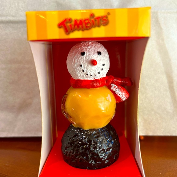 Timbit snowman ornament collection item - Picture 1 of 1